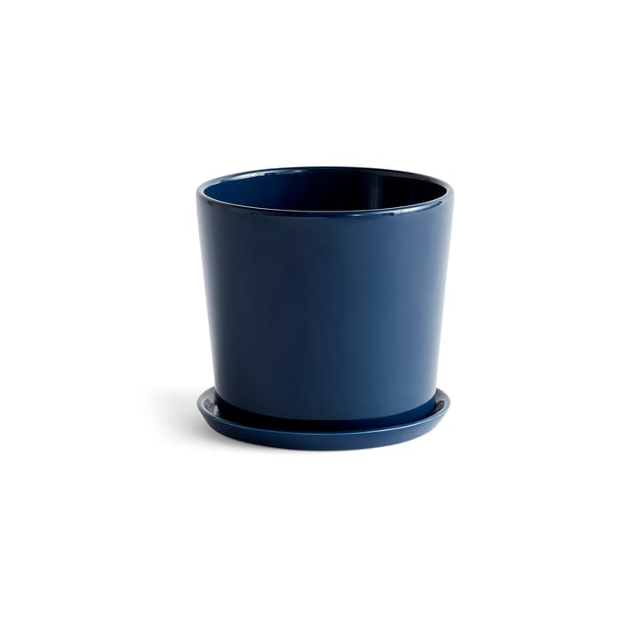 Botanical Family pot L Ø18 cm - Dark blue - HAY