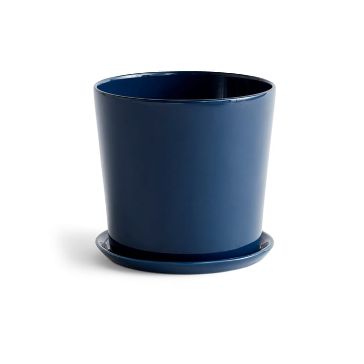 Botanical Family pot XL Ø22 cm - Dark blue - HAY