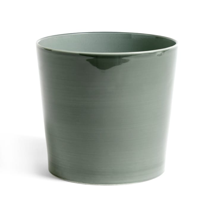 Botanical Family pot XL Ø22 cm - Dusty green - HAY