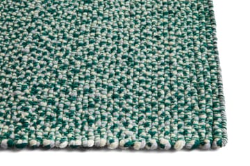 Braided vloerkleed 140x200 cm - Green - HAY