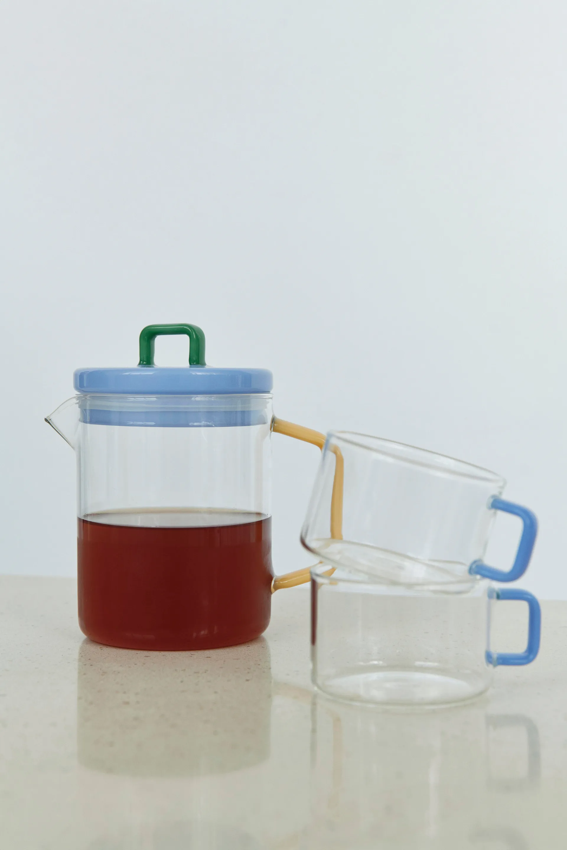 Brew Cup mok 2-pack, Jade light blue HAY