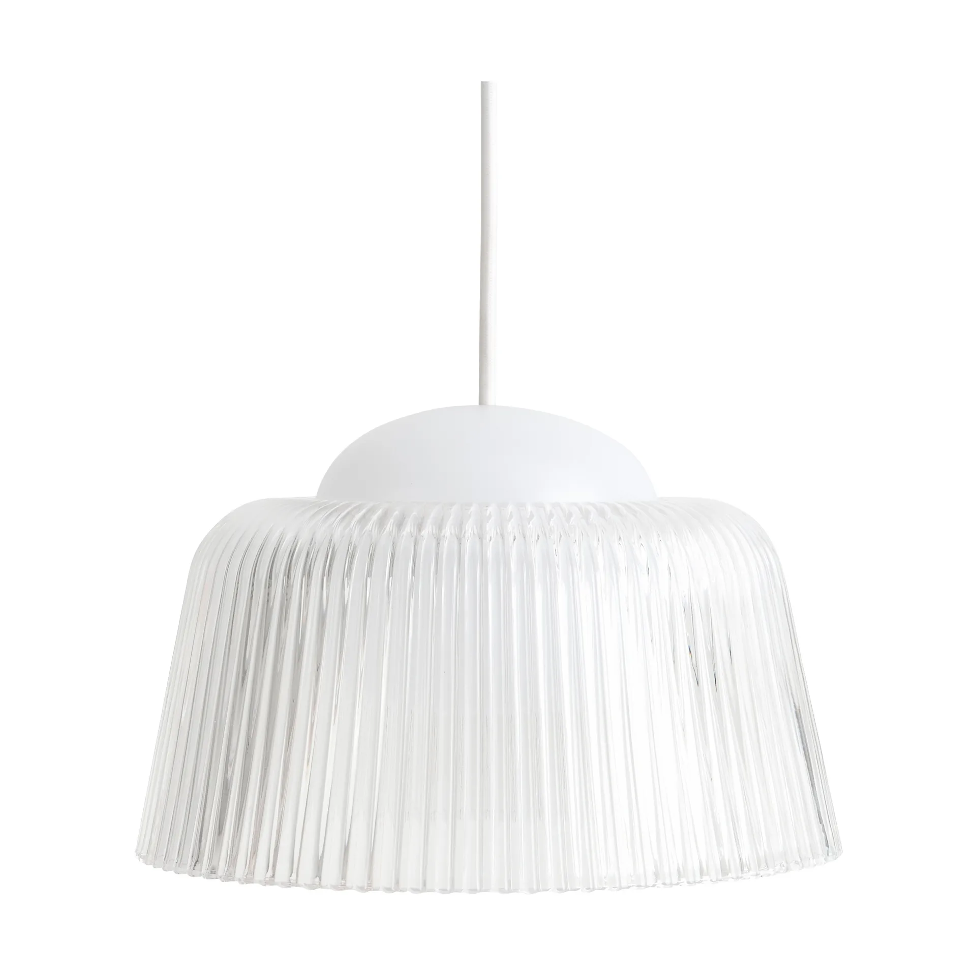 Brim Bottle hanglamp Ø24,5 cm, Clear glass HAY