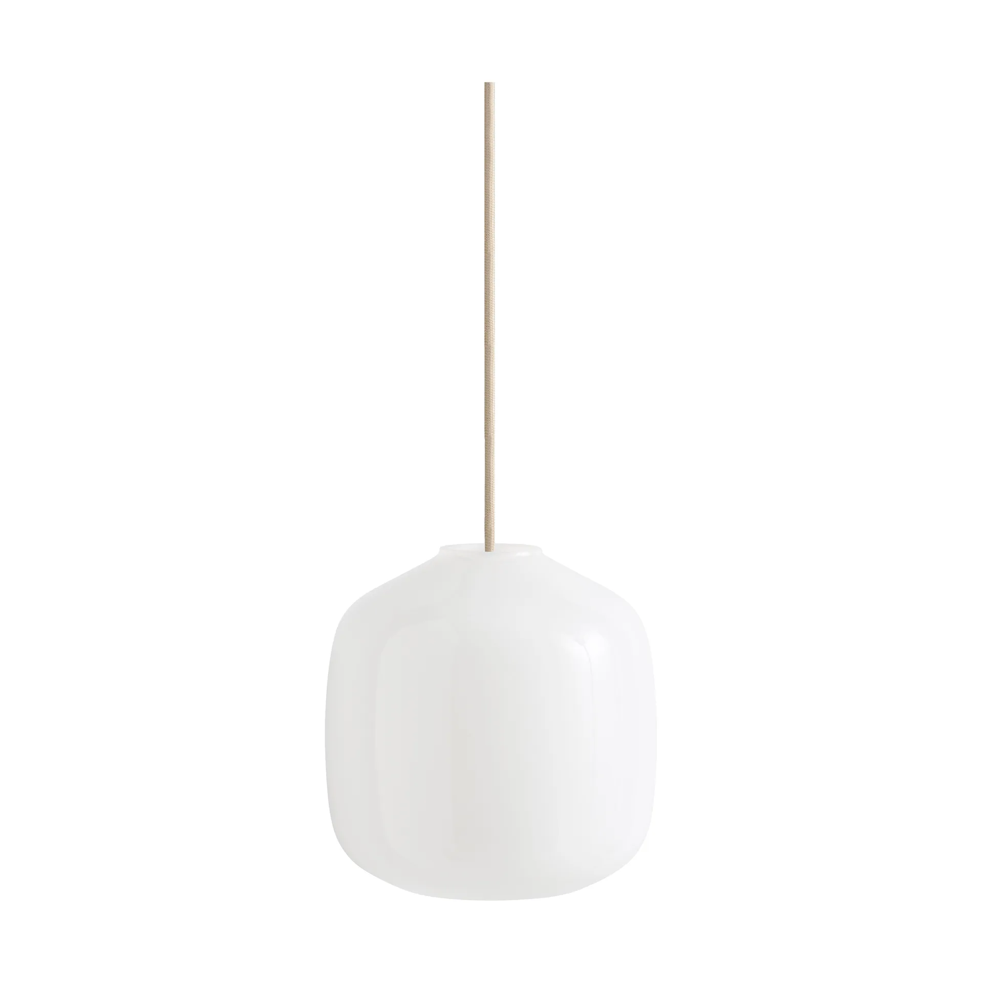 Buoy hanglamp Ø20 cm, Opal glass-beton grey HAY
