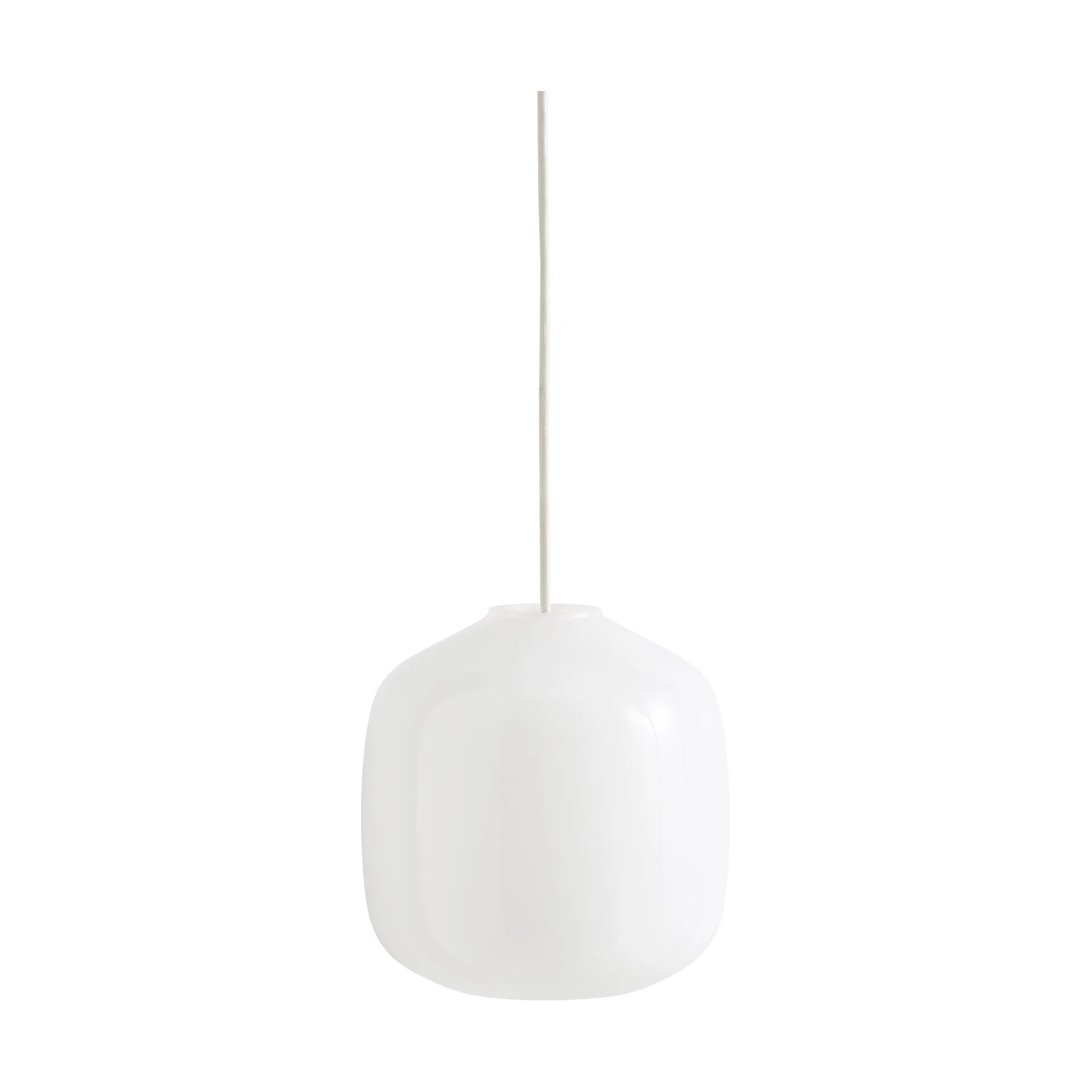 Buoy hanglamp Ø20 cm, Opal glass-clay white HAY