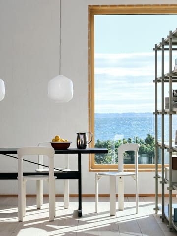 Buoy hanglamp Ø30 cm - Opal glass-clay white - HAY