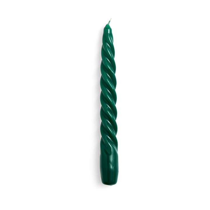 Candle Twist kaars, Green HAY