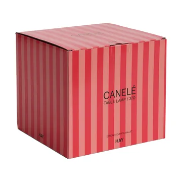 Canelé tafellamp - Tomato' red - HAY