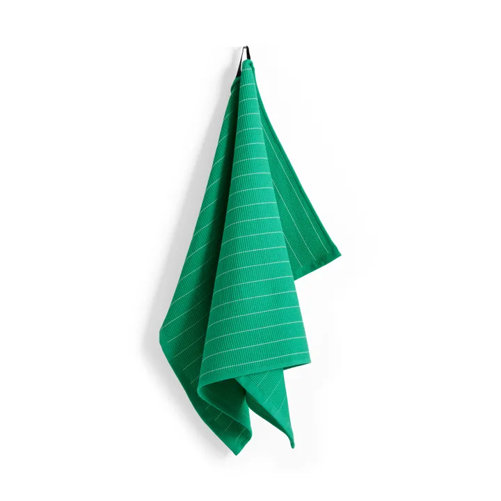 Canteen keukendoek 52x80 cm - Emerald pinstripe - HAY