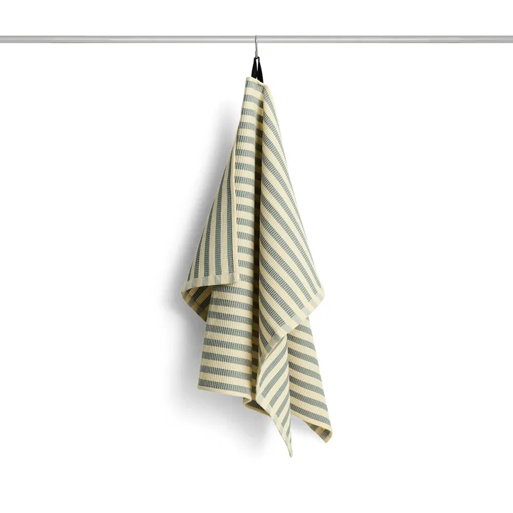 Canteen keukendoek 52x80 cm - Groen-geel - HAY