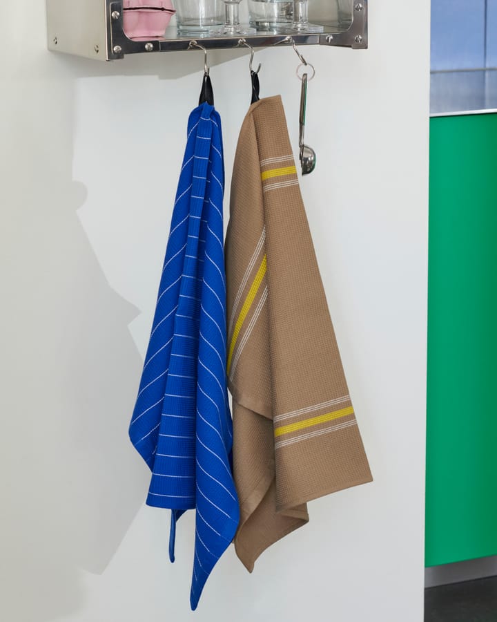 Canteen keukenhanddoek 52x80 cm, Beige/yellow​ HAY