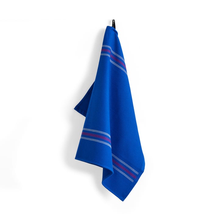 Canteen keukenhanddoek 52x80 cm - Blue/fuchsia - HAY