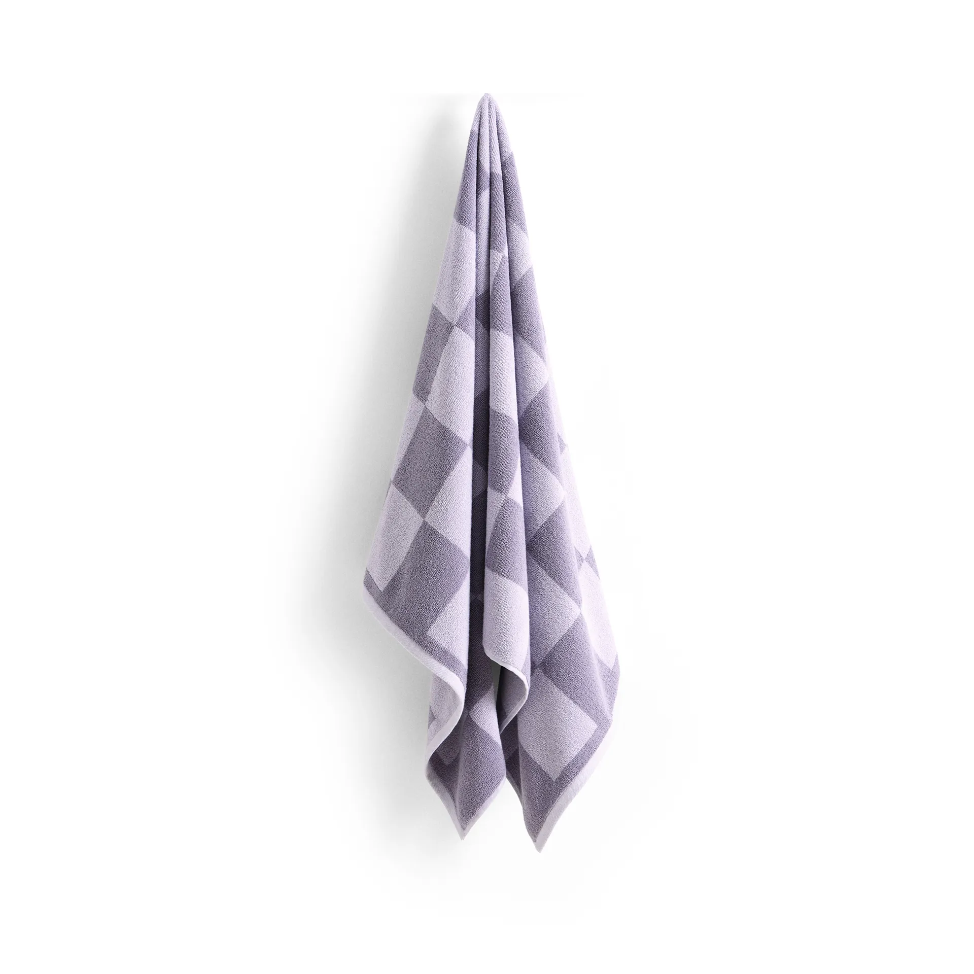 Check badhanddoek 70x136 cm, Lavender HAY