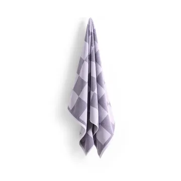 Check badhanddoek 70x136 cm - Lavender - HAY