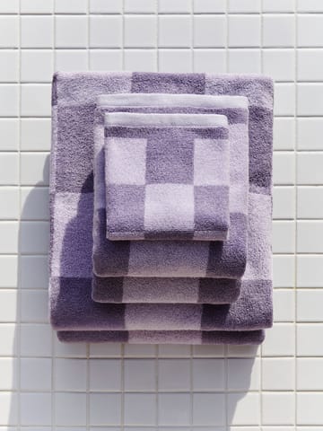 Check badhanddoek 70x136 cm - Lavender - HAY