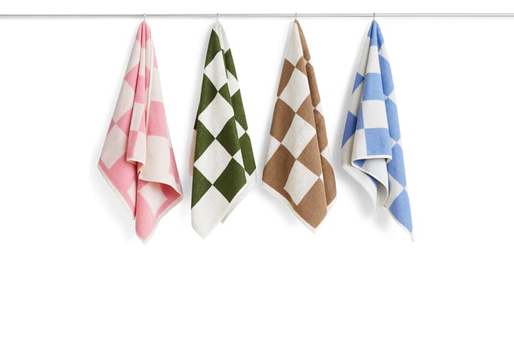 Check handdoek 50x100 cm, Pink HAY