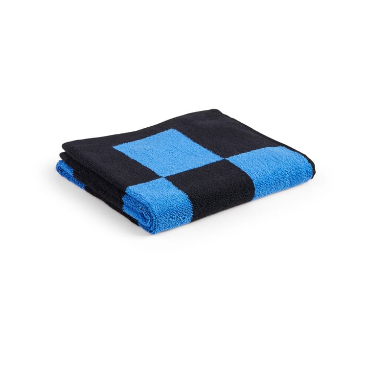 Check handdoek 50x90 cm - Cobolt blue - HAY