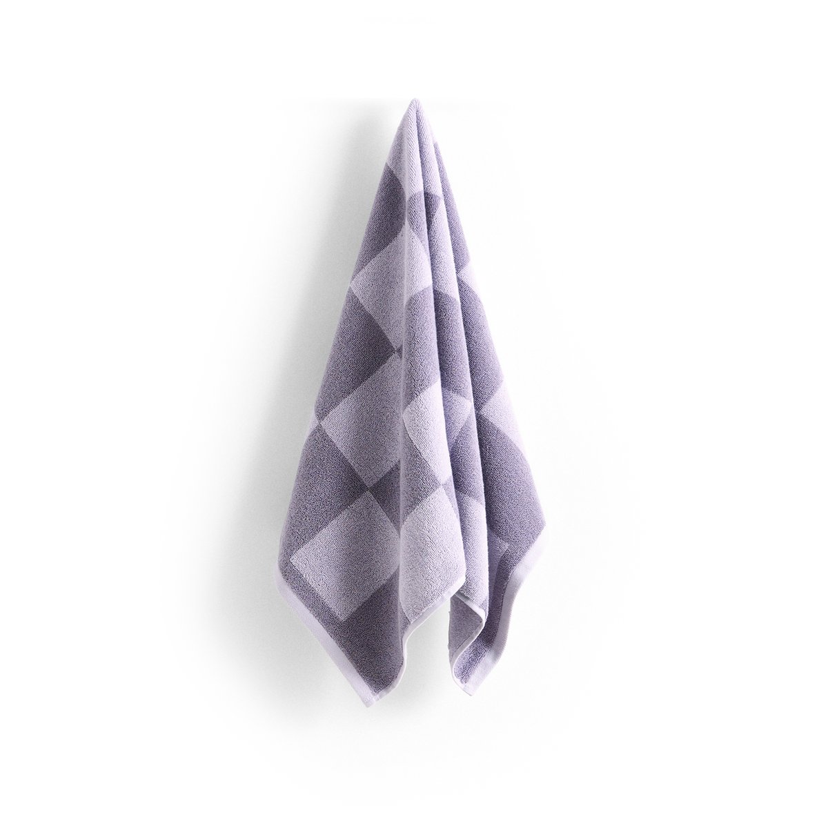 HAY Check handdoek 50x90 cm Lavender | Scandinavisch Interieur | Handdoeken | Paars
