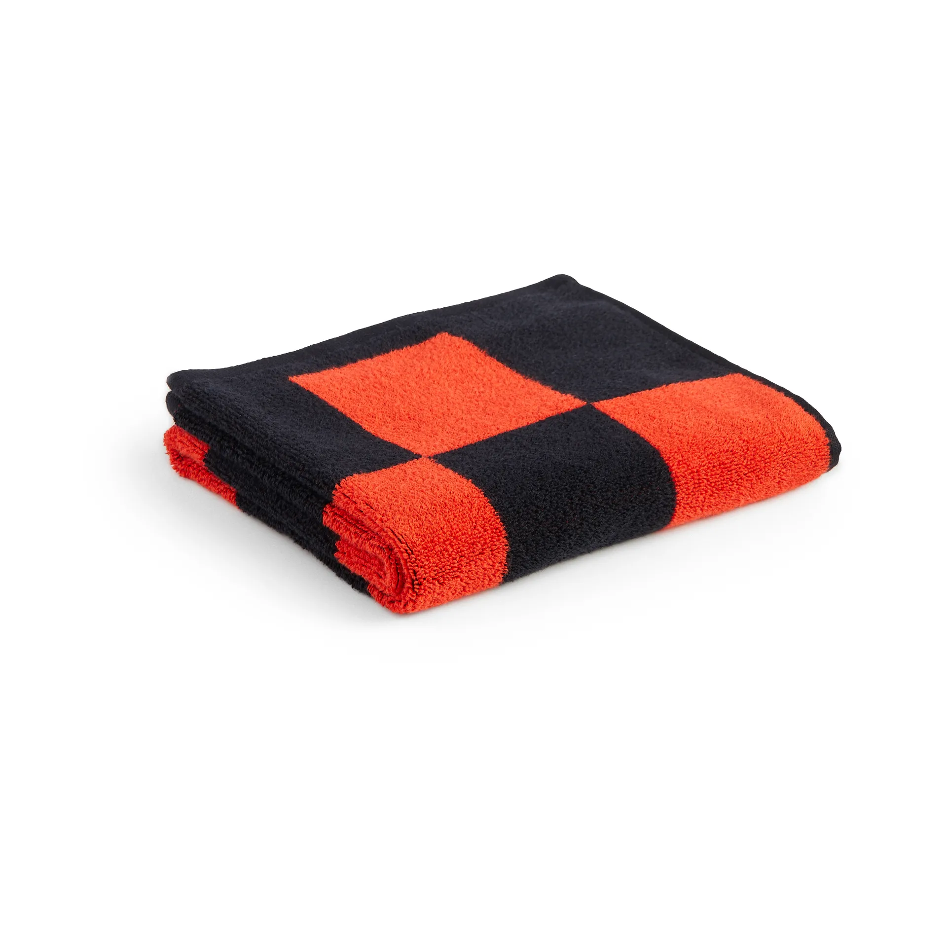 Check handdoek 50x90 cm, Poppy red HAY