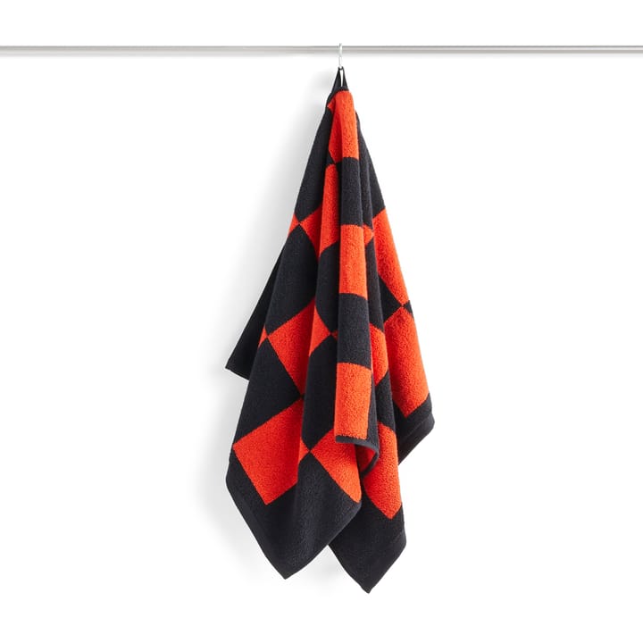 Check handdoek 50x90 cm, Poppy red HAY