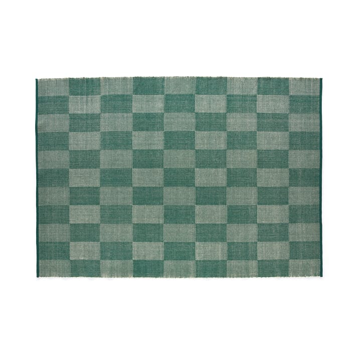 Check vloerkleed S - Green 170x240 cm - HAY