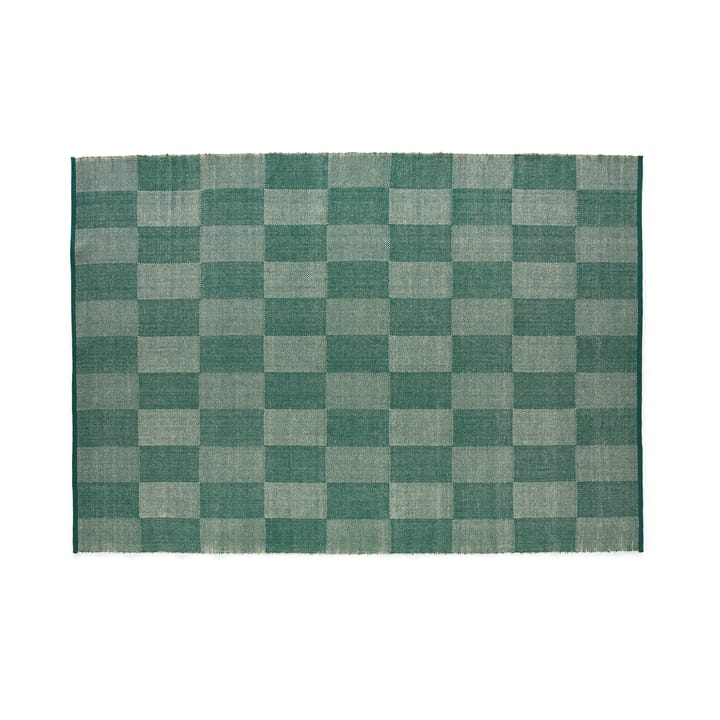 Check vloerkleed S - Green 170x240 cm - HAY