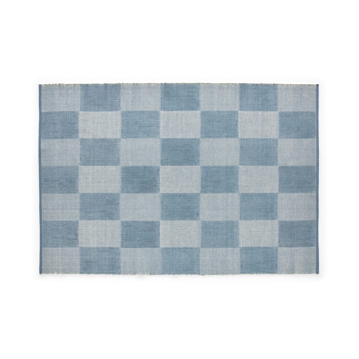 Check vloerkleed S - Light blue 140x200 cm - HAY