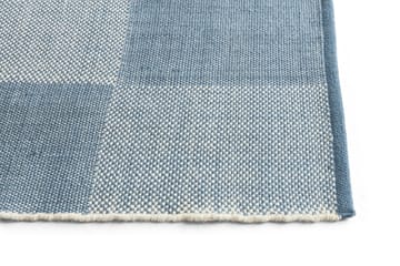 Check vloerkleed S - Light blue 140x200 cm - HAY
