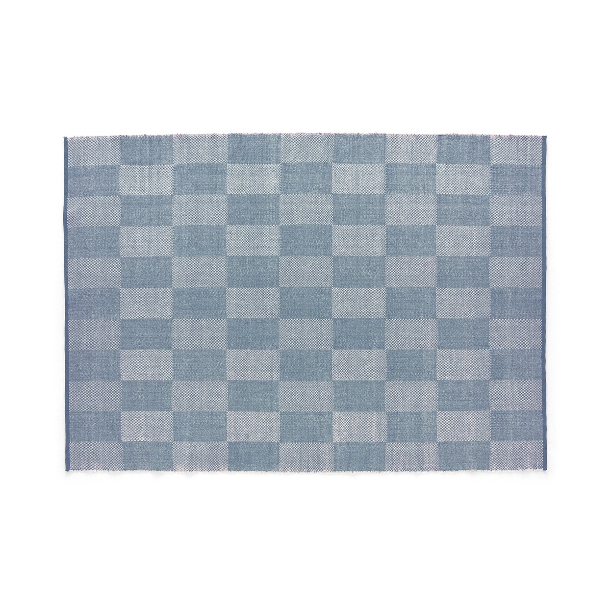 HAY Check vloerkleed S Light blue 170x240 cm