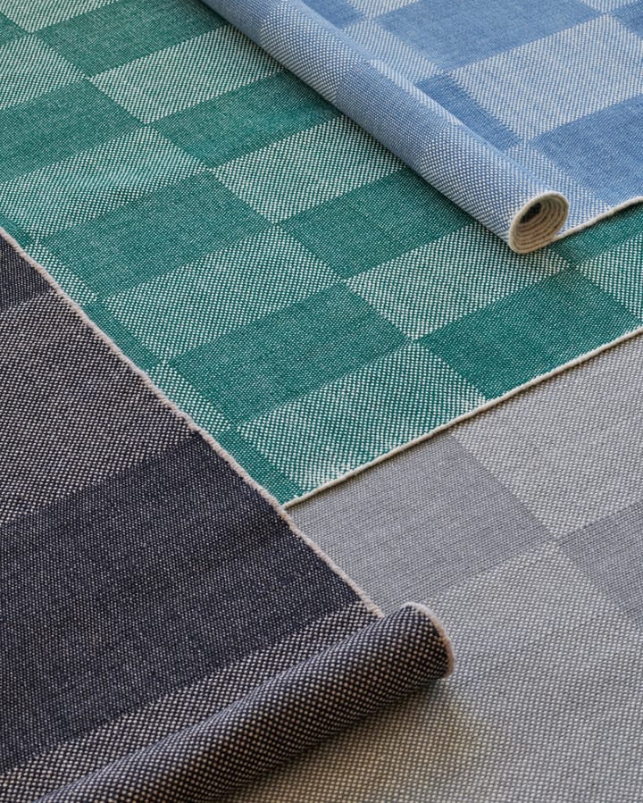 Check vloerkleed S, Light blue 170x240 cm HAY