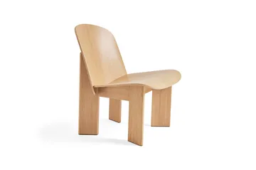 Chisel loungestoel - Gelakt eiken - HAY