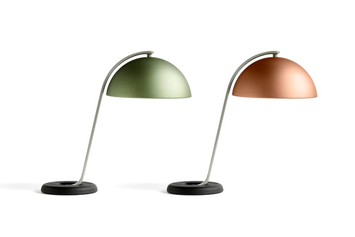 Cloche tafellamp, Mint green anodised HAY
