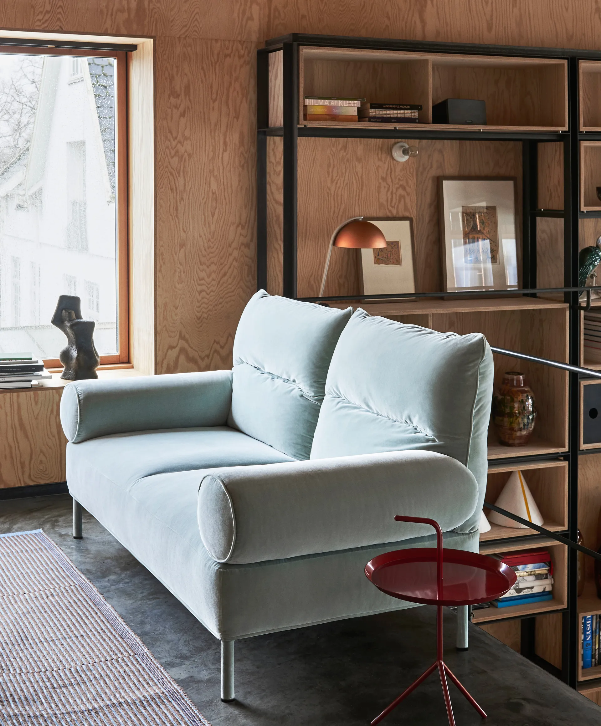 Cloche tafellamp, Mocca anodised HAY