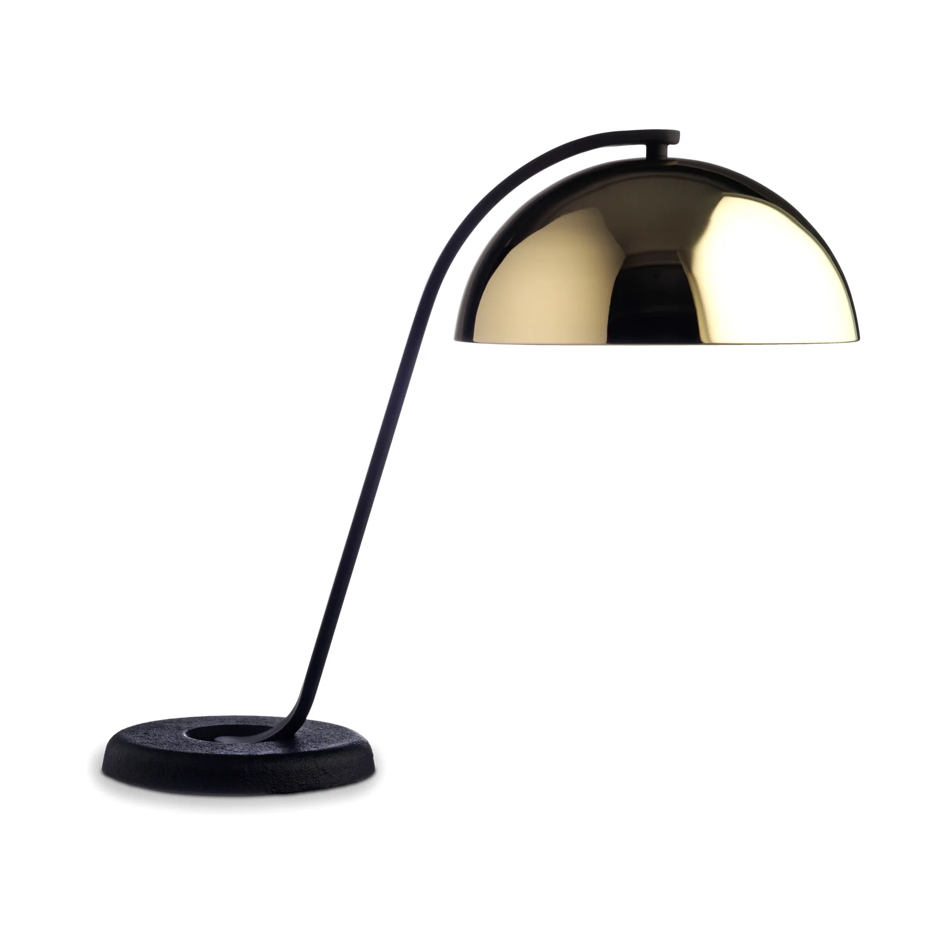 Cloche tafellamp, Polished brass HAY