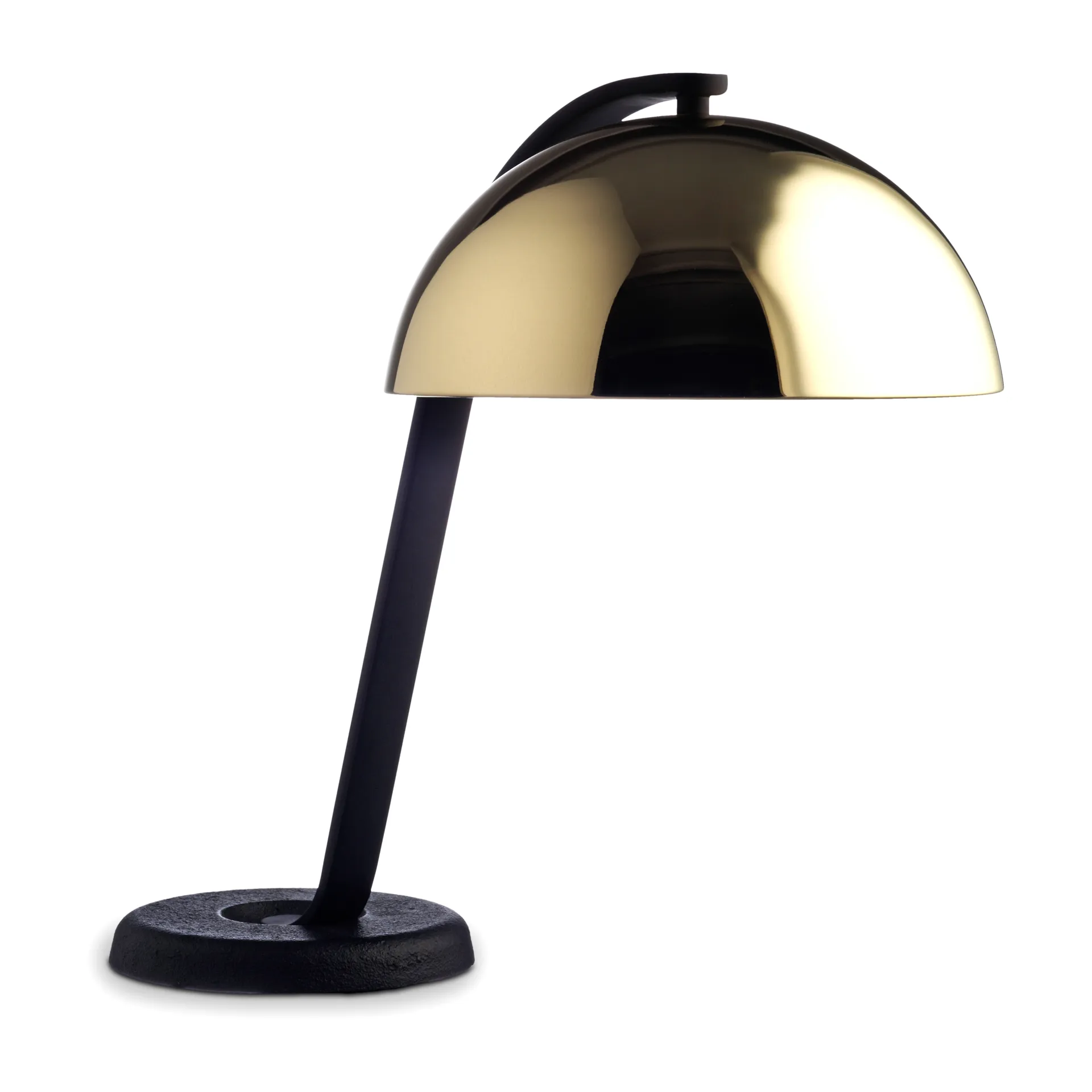 Cloche tafellamp, Polished brass HAY