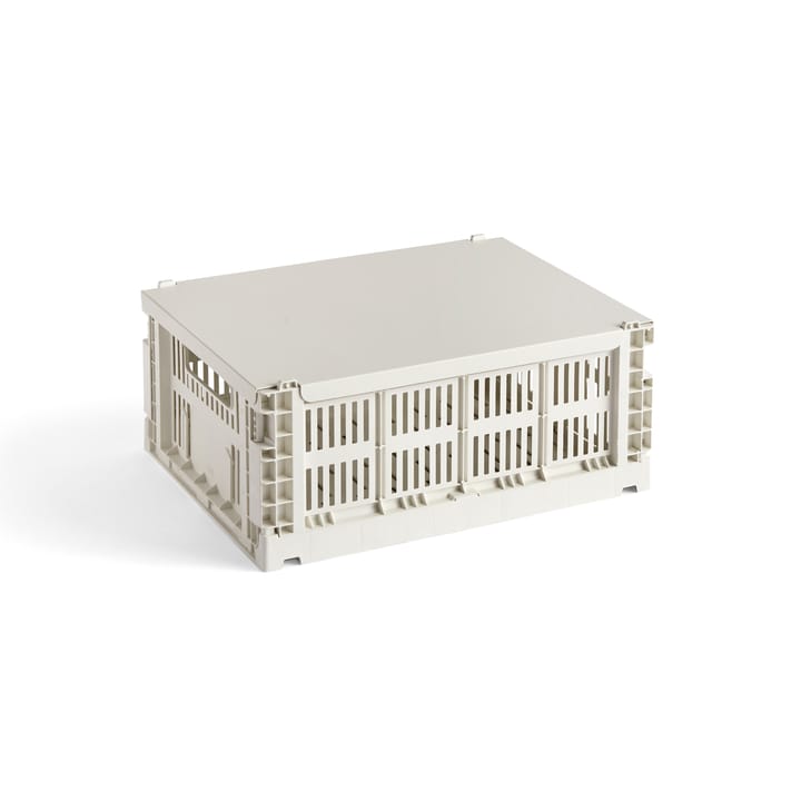 Colour Crate deksel medium - Off-white - HAY