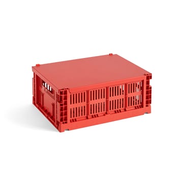 Colour Crate deksel medium - Red - HAY