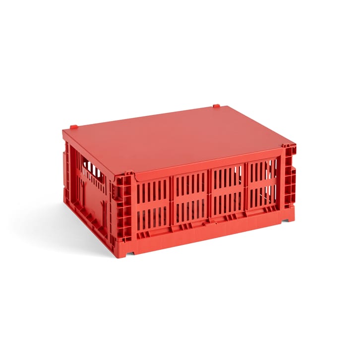 Colour Crate deksel medium - Red - HAY