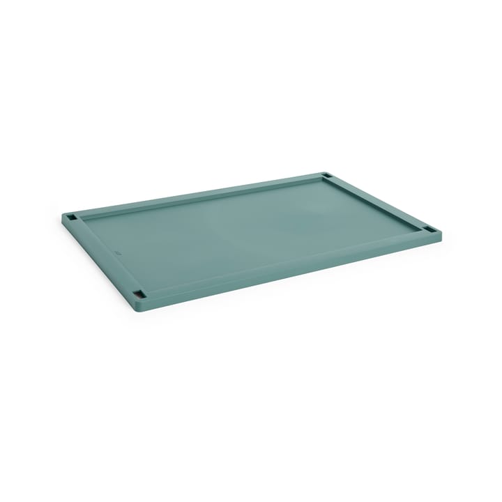 Colour Crate deksel plastic large - Dark green - HAY