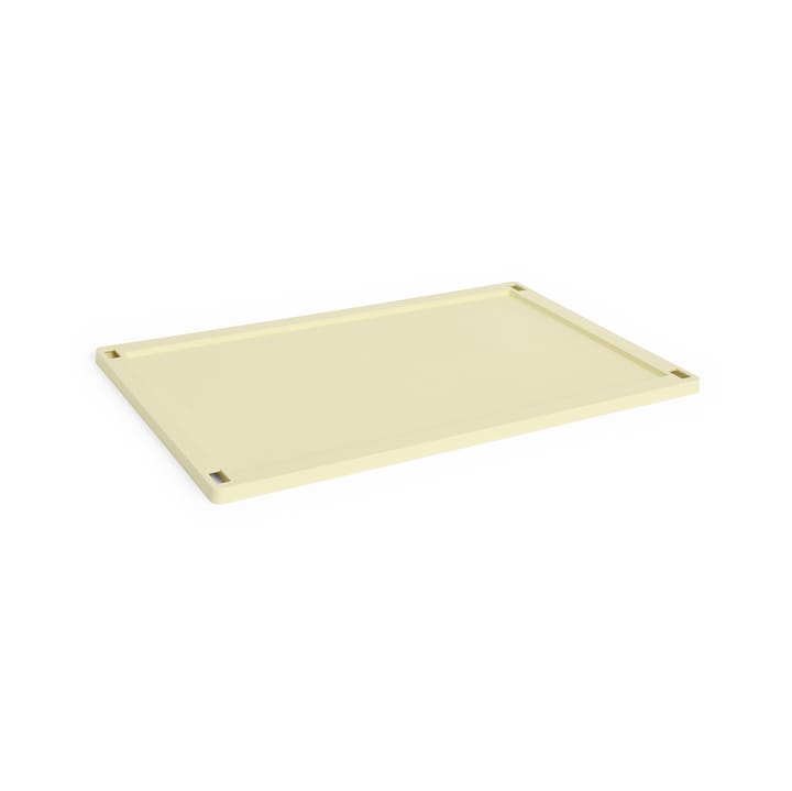 Colour Crate deksel plastic large - Light yellow - HAY