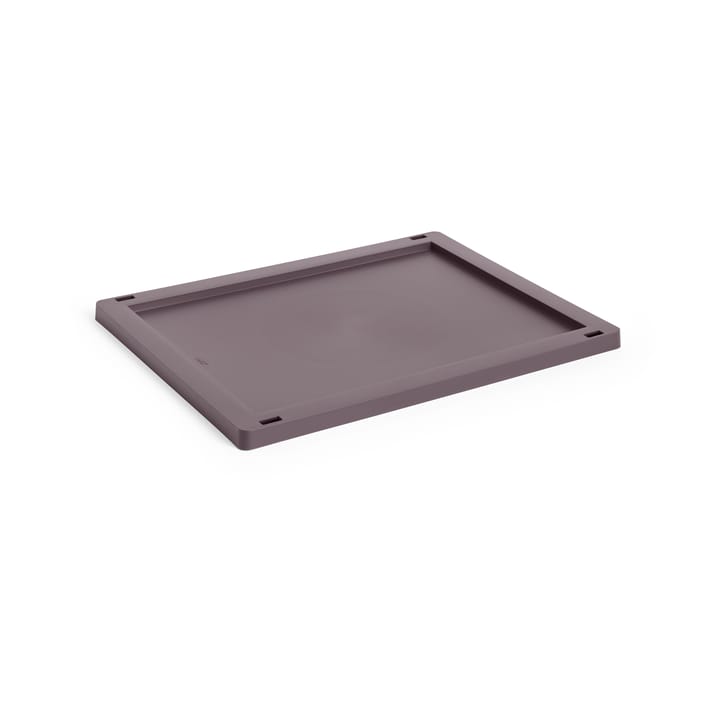 Colour Crate deksel plastic medium - Bordeaux - HAY