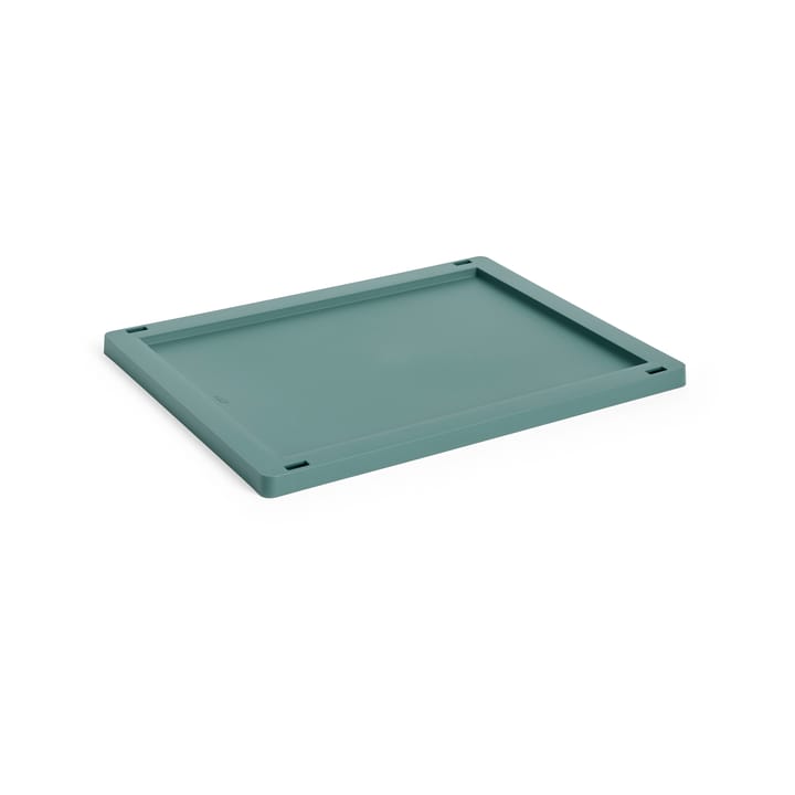 Colour Crate deksel plastic medium - Dark green - HAY