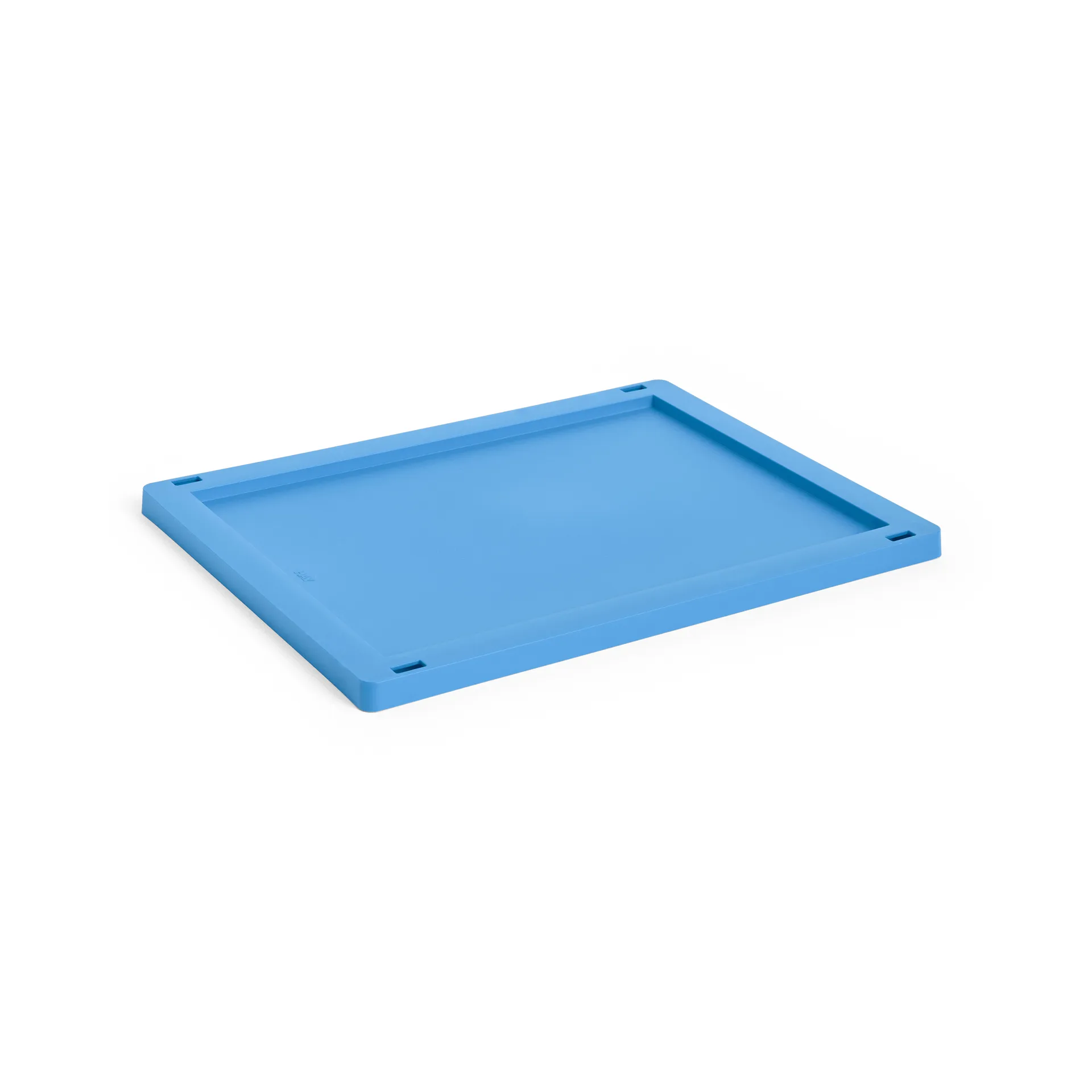 Colour Crate deksel plastic medium, Electric blue HAY