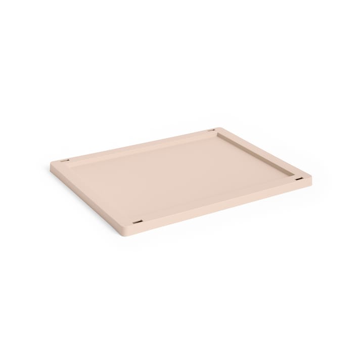 Colour Crate deksel plastic medium - Powder - HAY