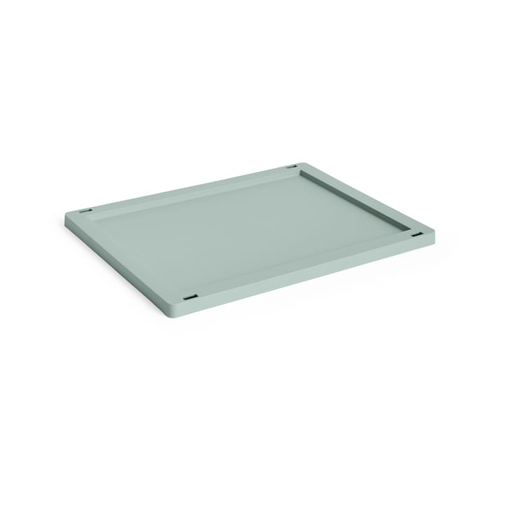 Colour Crate deksel plastic medium - Sage green - HAY