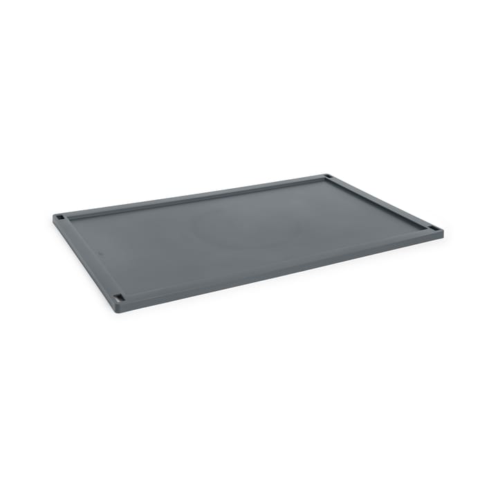 Colour Crate deksel plastic x-large - Charcoal - HAY