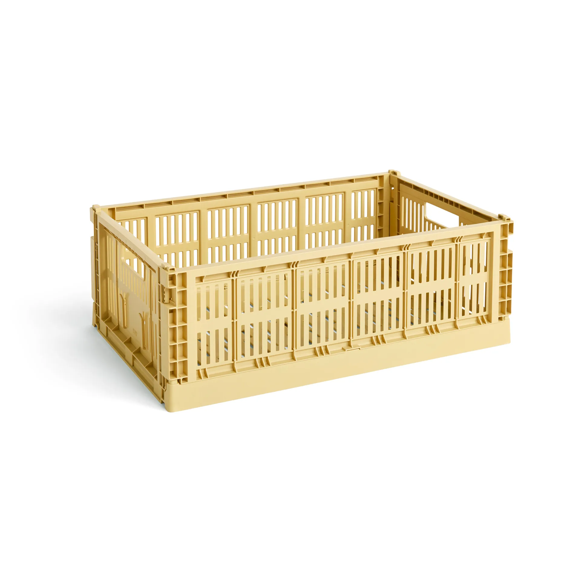 Colour Crate L 34,5x53 cm, Golden yellow HAY