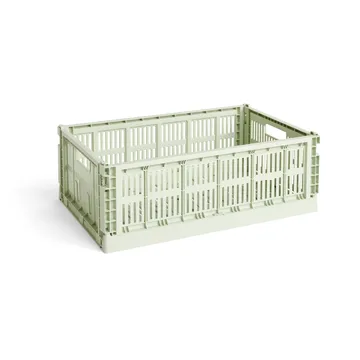 Colour Crate L 34,5x53 cm - Mint - HAY