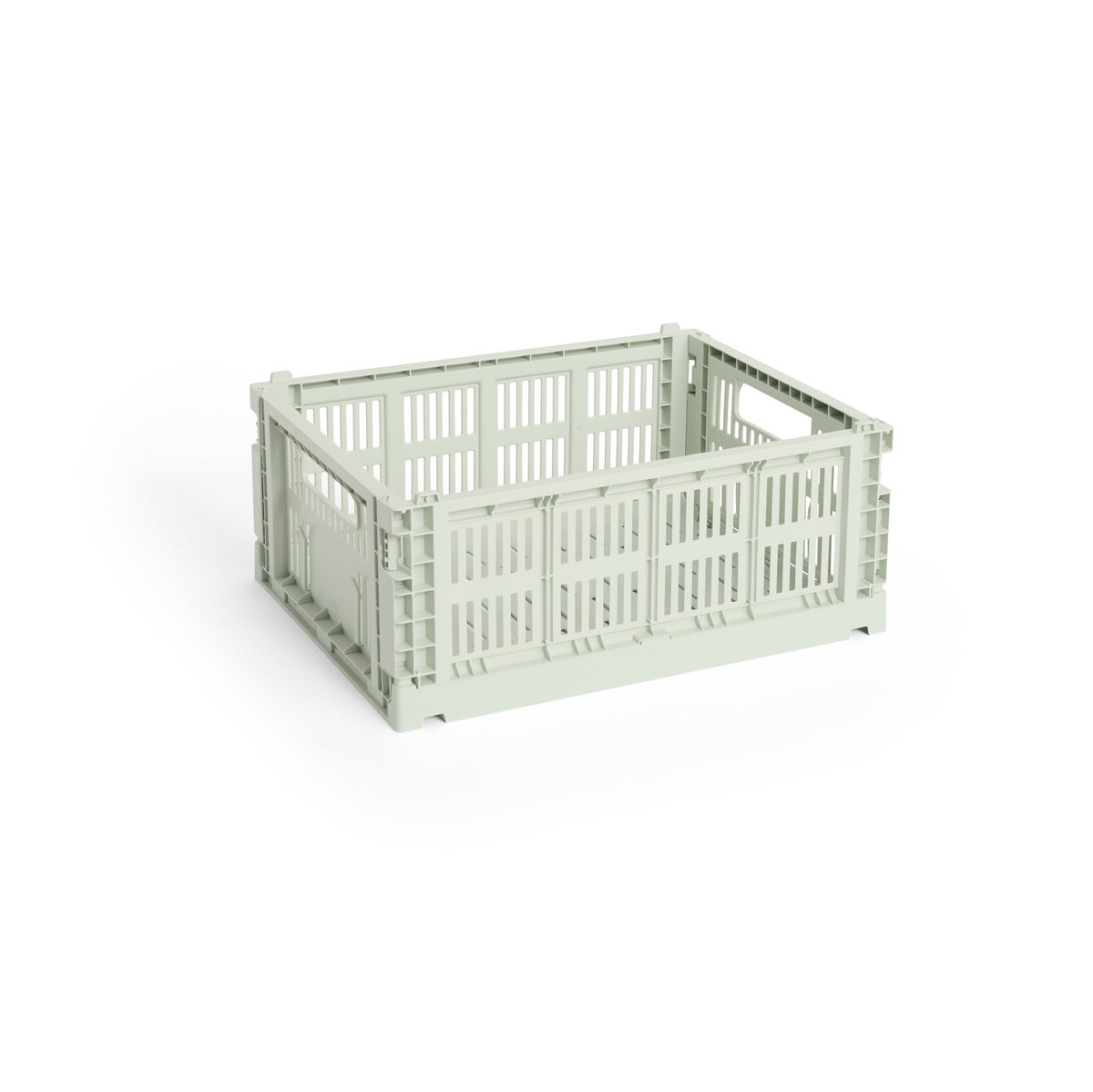 HAY Colour Crate M 26,5x34,5 cm Mint | Scandinavisch Interieur | Opbergmanden | Groen