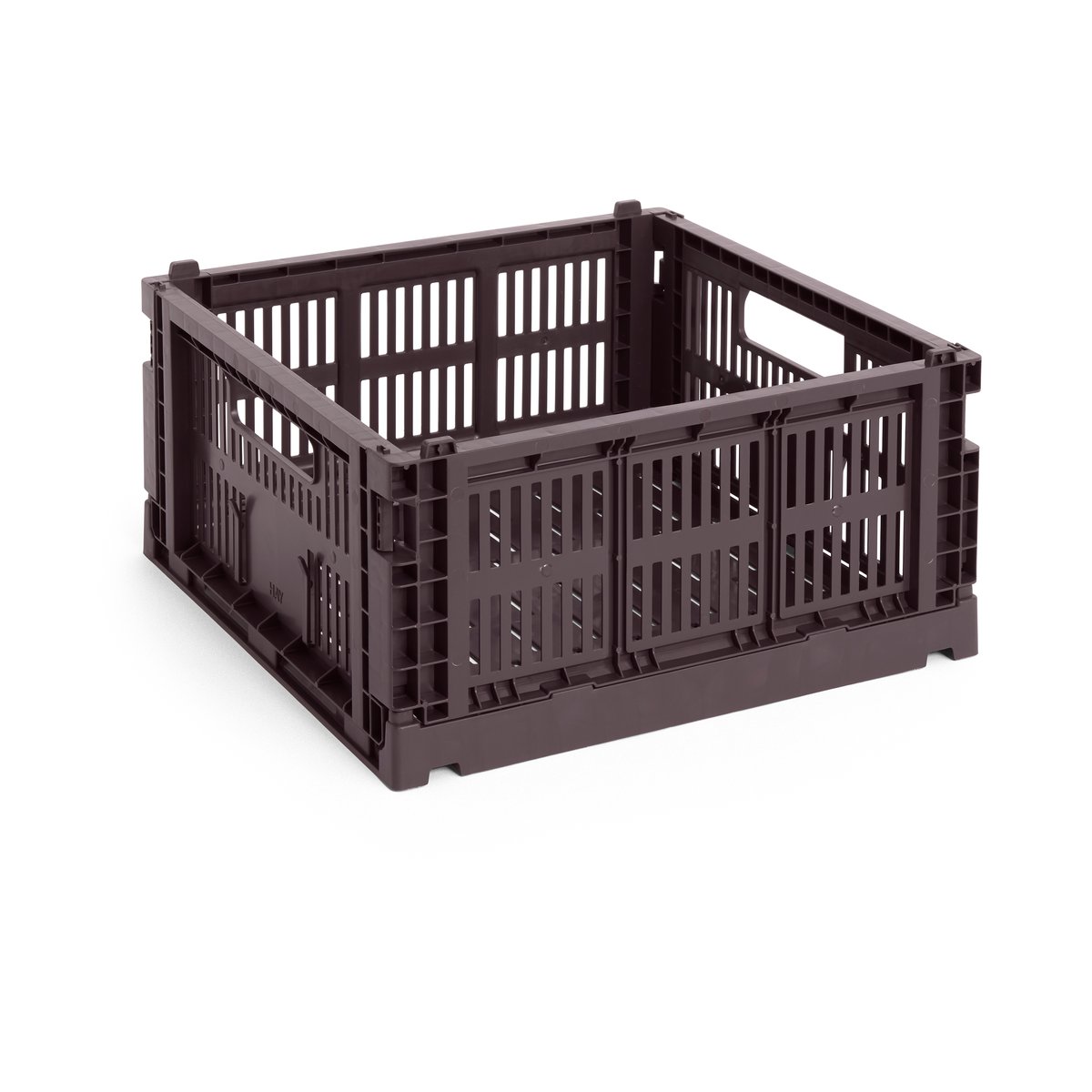HAY Colour Crate M Square 29.5x29.5 cm Bordeaux | Scandinavisch Interieur | Dozen & boxen | Rood