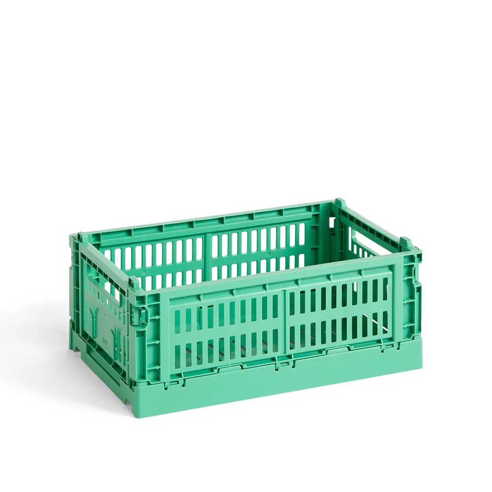 Colour Crate S 17x26,5 cm, Dark mint HAY